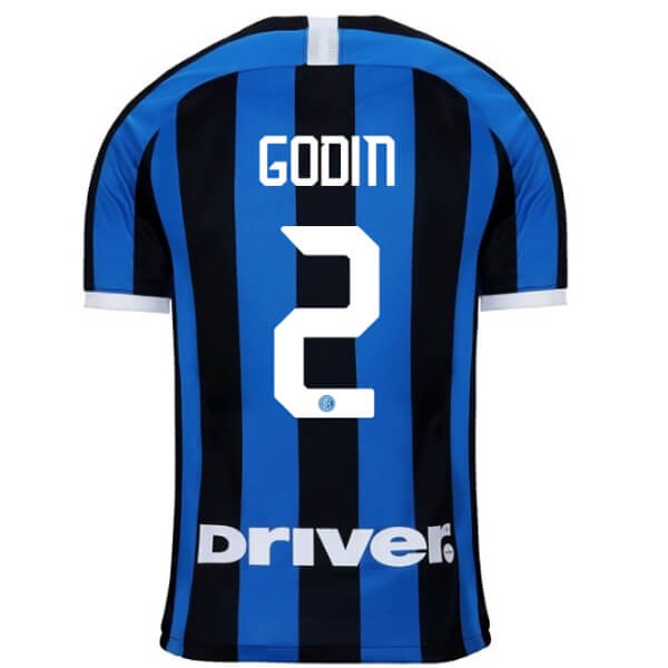 Camiseta Inter Milan NO.2 Godin Primera equipación 2019-2020 Azul